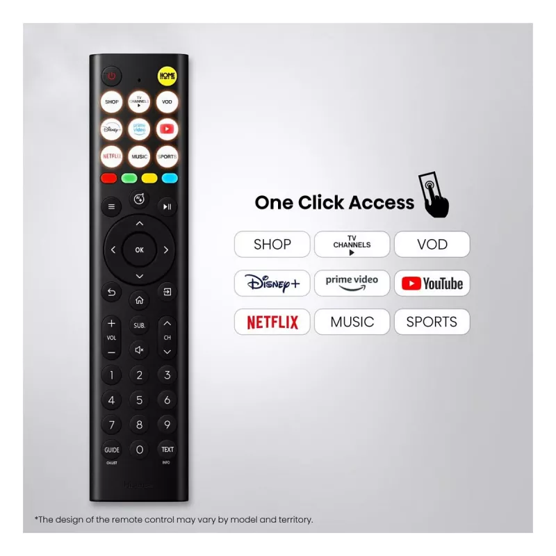 Hisense 32A59S TV Smart DLED Full HD 32 inch, 1920 x 1080, Wi-Fi, Bluetooth