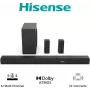 Hisense AX5100Q barra de sonido 5.1.2 canales 510W Dolby Atmos con subwoofer inalámbrico y altavoces traseros 20015174
