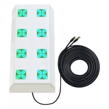 HISMART Antena 5G / LTE / CBRS 2x2 MIMO, 1,7-3,8 GHz, 2x 18 dBi
