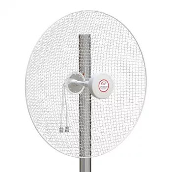HISMART antena de panel 5G/LTE/CBRS 2x2 MIMO, 1,7-4,2 GHz, 20 dBi y 22 dBi, exterior IP67