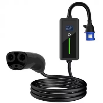 Cargador para coche eléctrico HISMART EV200993 – Tesla NACS a CEE 32A, 7 kW, 1 fase, cable de 5 m