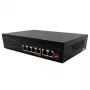 Switch PoE HISMART 1000Mbps 4 puertos + 2G uplink