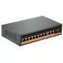 HISMART Switch PoE 100Mbps 8 puertos + 2G Uplink