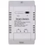 HISMART TUYA Interruptor inteligente de 1 canal con sensor de temperatura externo, Wi-Fi y RF, 16A, AC 85-250V