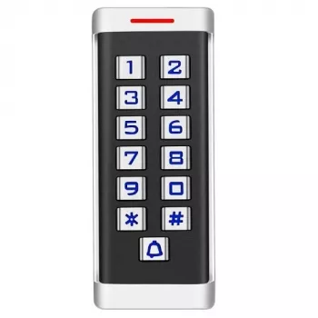 HISMART TV993789 Teclado multifunción de control de accesos con lector de tarjetas EM, teclado PIN y controlador integrado
