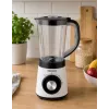HNC Batidora de vaso HPM 8164 HEINRICH'S 2000W batidora de vaso de alto rendimiento con vaso de tritan de 2L, 6 cuchillas de acero inoxidable, velocidad continua, pulse, ice crush, negro/plata