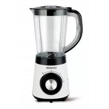 HNC Batidora de vaso HPM 8164 HEINRICH'S 2000W batidora de vaso de alto rendimiento con vaso de tritan de 2L, 6 cuchillas de acero inoxidable, velocidad continua, pulse, ice crush, negro/plata
