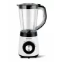 HNC Batidora de vaso HPM 8164 HEINRICH'S 2000W batidora de vaso de alto rendimiento con vaso de tritan de 2L, 6 cuchillas de acero inoxidable, velocidad continua, pulse, ice crush, negro/plata