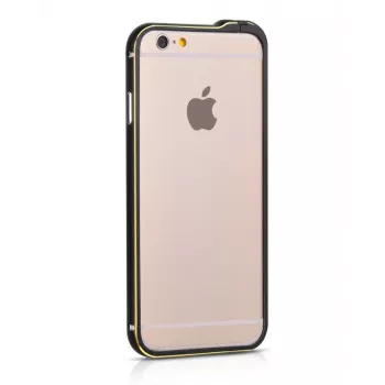 Hoco Apple iPhone 6 / 6s Bumper Metálico Blade Series Fedora Negro