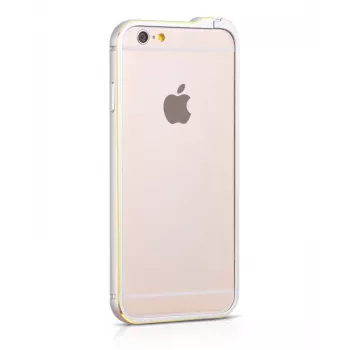 Hoco Bumper Metálico Fedora Serie Blade para Apple iPhone 6 / 6s HI-T026 Plata