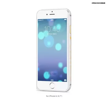 Hoco funda bumper Good Fortune para Apple iPhone 6 plateada