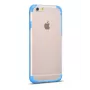 Hoco Apple iPhone 6 Steel Series Funda trasera de doble color azul