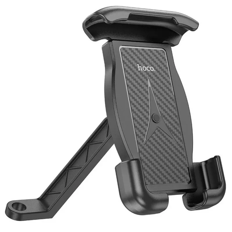 HOCO CA119 soporte de móvil para retrovisor de moto negro