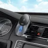 Hoco CA91 soporte magnético para coche con carga inalámbrica rápida Magic, 15W, gris