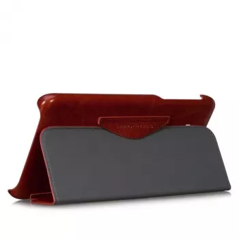 Funda protectora Hoco Crystal Folder Series para Samsung Galaxy Tab 3 7.0 T210, marrón