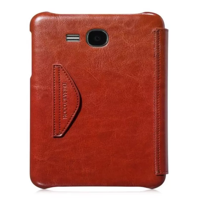 Funda protectora Hoco Crystal Folder Series para Samsung Galaxy Tab 3 7.0 T210, marrón