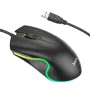 Hoco GM19 Enjoy Gaming Ratón Inalámbrico Luminoso Negro