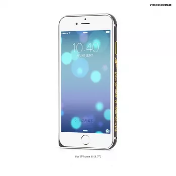Hoco Good Fortune Funda Bumper para Apple iPhone 6/6S - Negro