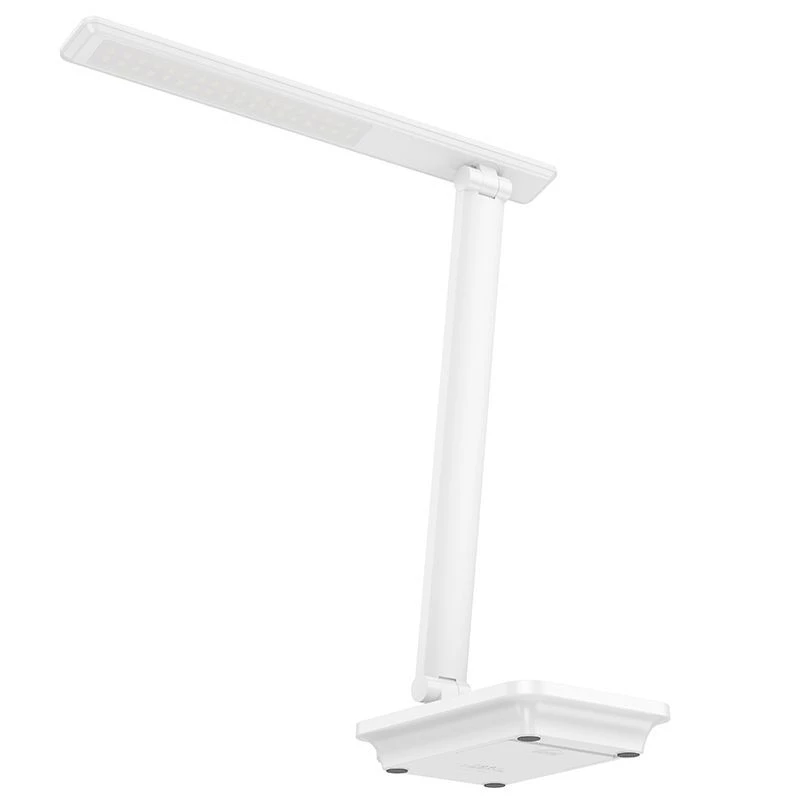 Hoco HX12 lámpara de escritorio plegable para protección ocular blanca