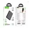 Hoco J140A Tony PD20W Batería Portátil Magnética Ultra-Thin (5000mAh) Negra