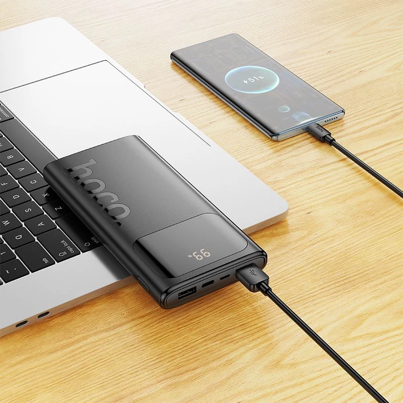 Batería externa Hoco J144 Hymn 15000mAh Negra