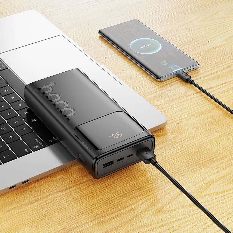 Batería externa Hoco J144A Hymn 30000mAh negra