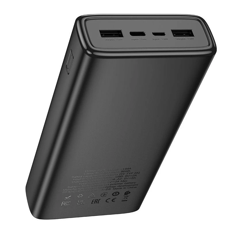 Batería externa Hoco J144A Hymn 30000mAh negra