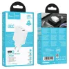 Hoco N51 Scenery PD65W (2C1A) Cargador GaN enchufe EU blanco