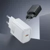 Cargador Hoco N60 Gentle de un puerto PD20W (EU) negro