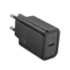 Cargador Hoco N60 Gentle de un puerto PD20W (EU) negro
