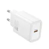 Cargador Hoco N60 Gentle de un puerto PD20W (EU) blanco