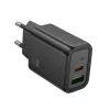 Hoco Cargador N61 Gentle PD20W+QC3.0 (EU) Negro