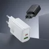 Hoco N61 Gentle PD20W+QC3.0 Cargador (EU) Blanco