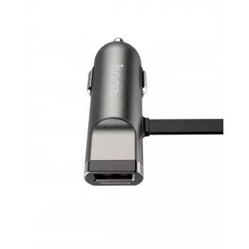 Cable multifunción universal Hoco UCL01 Apple + Micro USB, gris, 1,2 m
