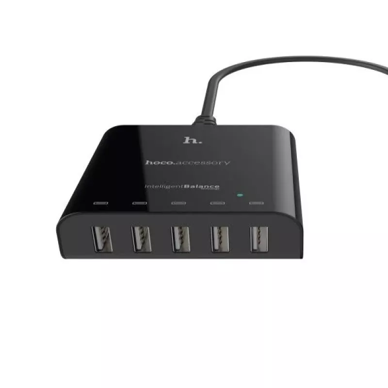 Cargador inteligente Hoco Universal UH501 negro