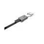 Hoco Universal UPM06 Triple Reader Micro USB OTG Lector de tarjetas Negro