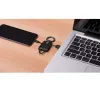 Hoco UPL19 Cable de Carga Llavero para Apple iPhone, Lightning, Negro, 0,15 m