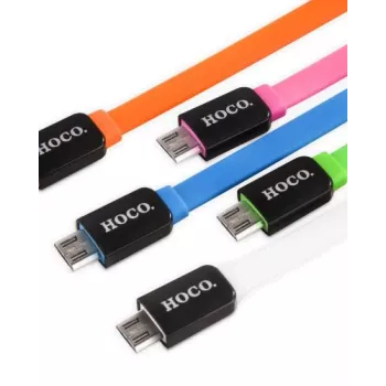Hoco Cable Micro USB Colorful UPM02 rosa 1m