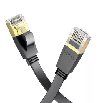 Hoco US07 cable de red plano de cobre puro universal (10m) negro