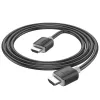 Hoco US08 cable HDMI 2.0 2 m negro 4K HDR 18Gbps conector macho a conector macho