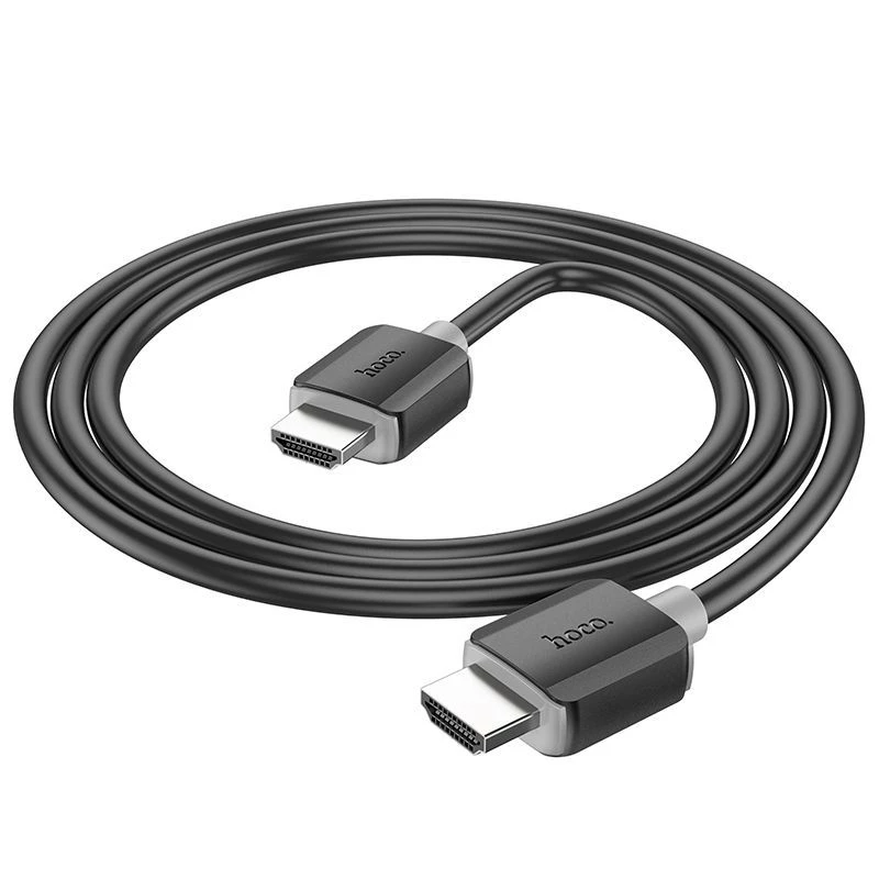 Hoco US08 cable HDMI 2.0 2 m negro 4K HDR 18Gbps conector macho a conector macho