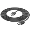 Hoco Cable HDMI 2.0 US08 3m Negro 4K HDR con baño de oro