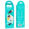 Hoco X90 Cool cable de carga y datos de silicona 60W de Type-C a Type-C blanco