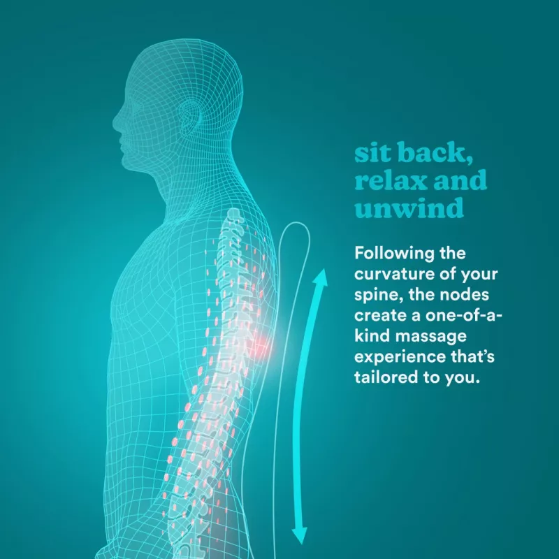 Homedics SBM-65H-EU Shiatsu Experience masajeador de espalda + calor