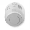 Homematic IP Indoor Camera basic (HmIP-CI-B) – Cámara de seguridad Wi-Fi 3 MP, blanco/negro