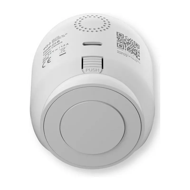 Homematic IP Indoor Camera basic (HmIP-CI-B) – Cámara de seguridad Wi-Fi 3 MP, blanco/negro