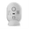 Homematic IP Indoor Camera basic (HmIP-CI-B) – Cámara de seguridad Wi-Fi 3 MP, blanco/negro