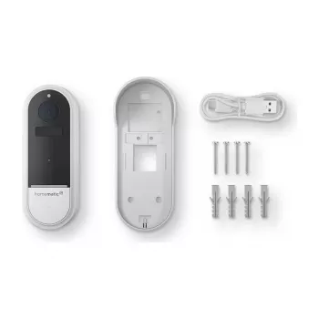 Homematic IP videoportero HmIP-CODB, 3 MP, Wi-Fi, blanco