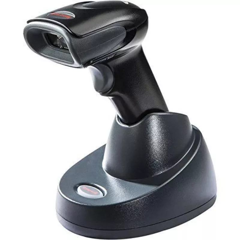 Honeywell Voyager 1472g Lector de códigos de barras 2D inalámbrico con Bluetooth y base de carga USB