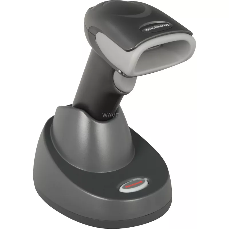Honeywell Voyager 1472g Lector de códigos de barras 2D inalámbrico con Bluetooth y base de carga USB